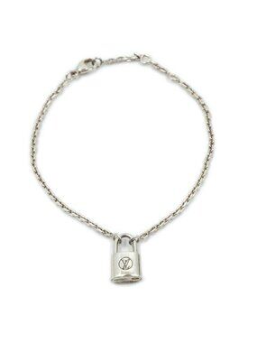 Louis Vuitton Bracelet Silver Lockit Padlock